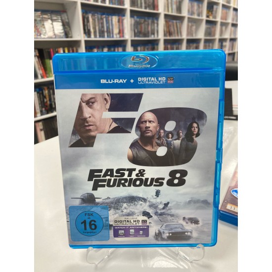FAST & FURIOUS 8 BLU RAY FAST & FURIOUS 8 BLU RAY
