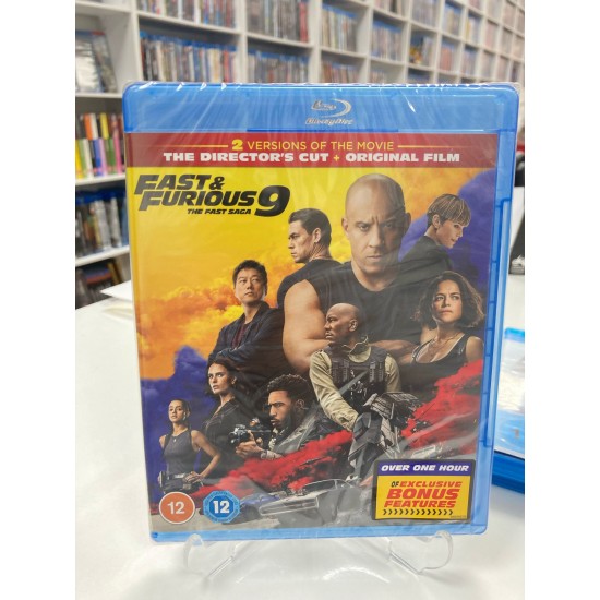 FAST & FURIOUS 9 BLU RAY FAST & FURIOUS 9 BLU RAY