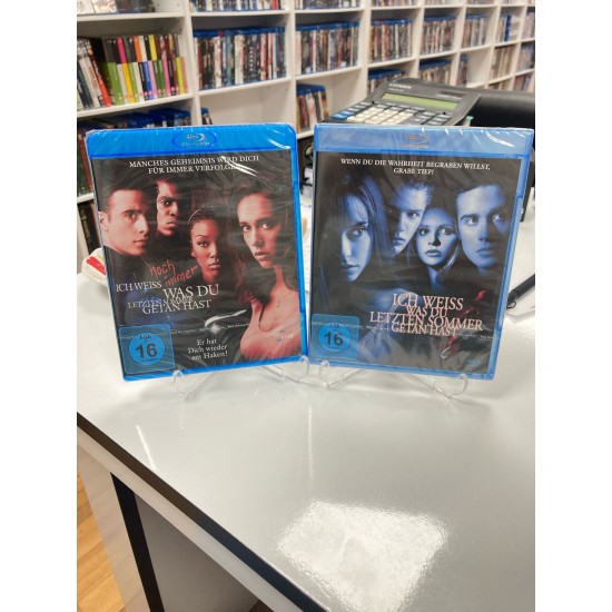 GECEN YAZ NE YAPTIGINI BILIYORUM + GECEN YAZ NE YAPTIGINI HALA BILIYORUM BLU RAY SET GECEN YAZ NE YAPTIGINI BILIYORUM + GECEN YAZ NE YAPTIGINI HALA BILIYORUM BLU RAY SET