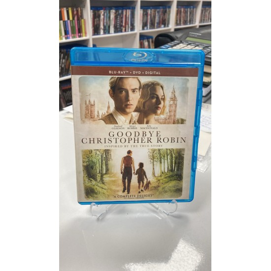 GOODBYE CHRISTOPHER ROBIN BLU RAY + DVD GOODBYE CHRISTOPHER ROBIN BLU RAY + DVD