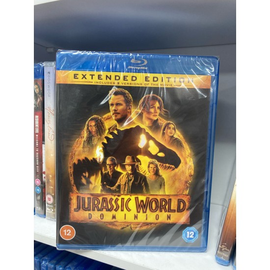 JURASSIC WORLD : DOMINION BLU RAY