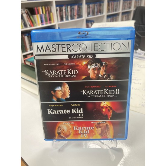 THE KARATE KID COLLETION 1-4 BLU RAY SET THE KARATE KID COLLETION 1-4 BLU RAY SET