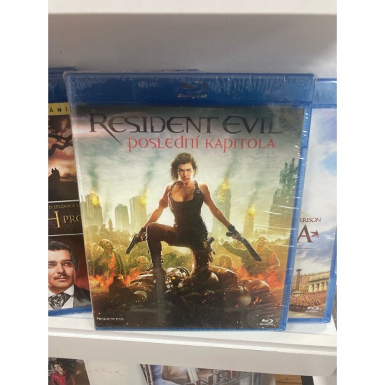 RESIDENT EVIL : FINAL CHAPTER BLU RAY RESIDENT EVIL : FINAL CHAPTER BLU RAY