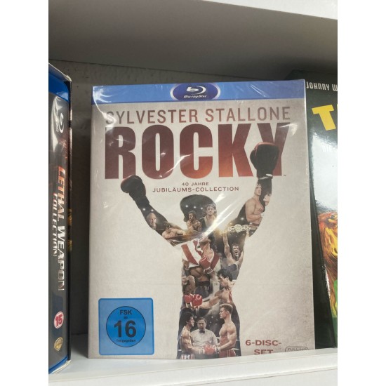 ROCKY - 40. ANNIVERSARY JUBILAUMS COLLECTION BLU RAY BOX SET ROCKY - 40. ANNIVERSARY JUBILAUMS COLLECTION BLU RAY BOX SET