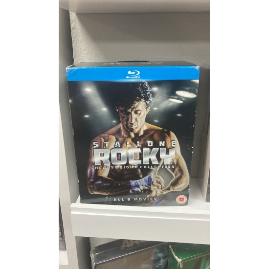 ROCKY - HEAVYWEIGHT COLLECTION 6 MOVIES BLU RAY BOX SET