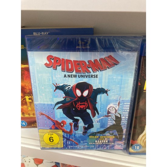 SPIDER MAN : INTO THE SPIDER VERSE BLU RAY SPIDER MAN : INTO THE SPIDER VERSE BLU RAY