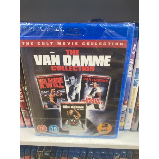 THE VAN DAMME COLLECTION 3 FİLM BLU RAY BOX SET THE VAN DAMME COLLECTION 3 FİLM BLU RAY BOX SET