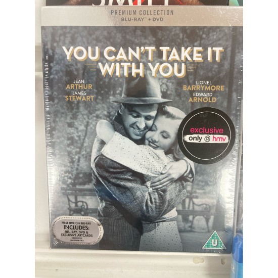 YOU CAN'T TAKE IT WITH YOU BLU RAY + DVD ( PREMIUM COLLECTION )