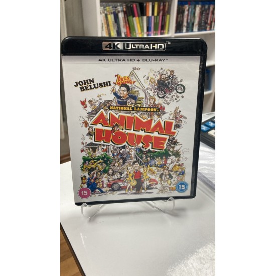 ANIMAL HOUSE 4K UHD + BLU RAY ANIMAL HOUSE 4K UHD + BLU RAY