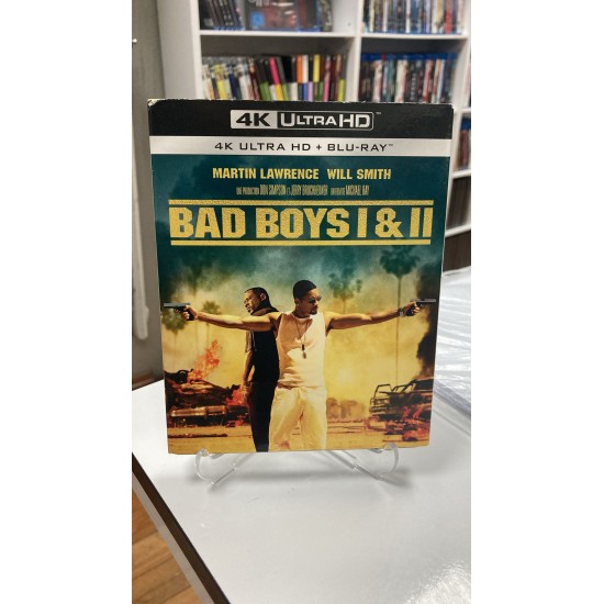 BAD BOYS 1 - 2 4K UHD + BLU RAY SET