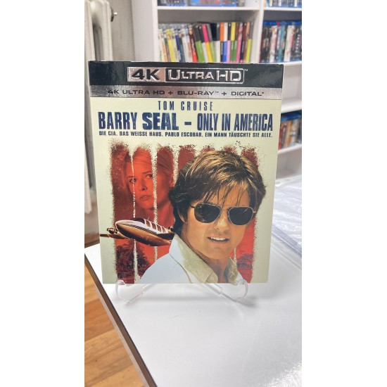 BARRY SEAL : KAÇAKÇI 4K UHD + BLU RAY