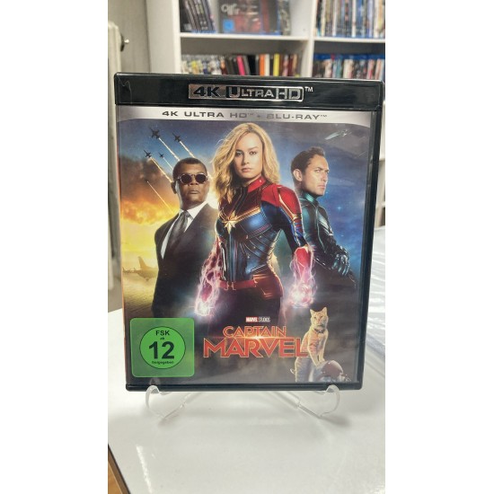 CAPTAIN MARVEL 4K UHD + BLU RAY CAPTAIN MARVEL 4K UHD + BLU RAY