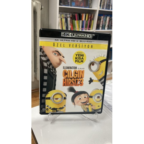 DESPICABLE ME 3 4K UHD + BLU RAY DESPICABLE ME 3 4K UHD + BLU RAY