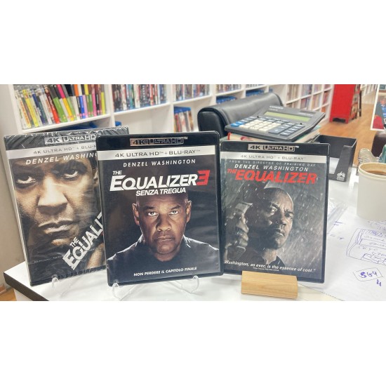 EQUALIZER - 3 FİLM 4K UHD + BLU RAY SET EQUALIZER - 3 FİLM 4K UHD + BLU RAY SET