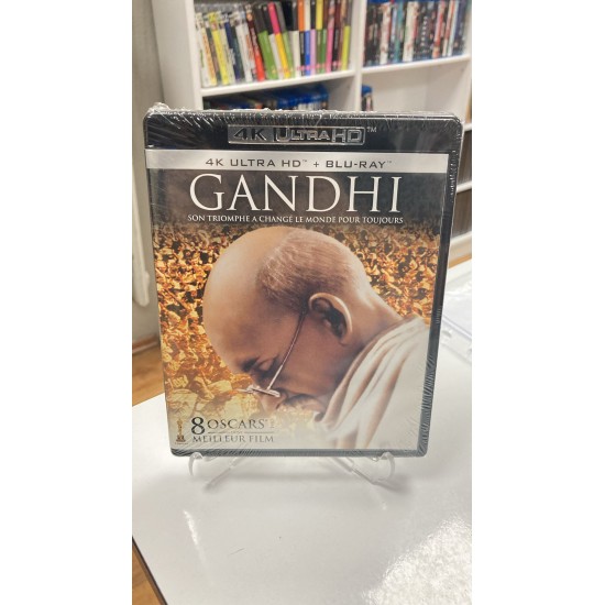 GANDHI 4K UHD + BLU RAY GANDHI 4K UHD + BLU RAY