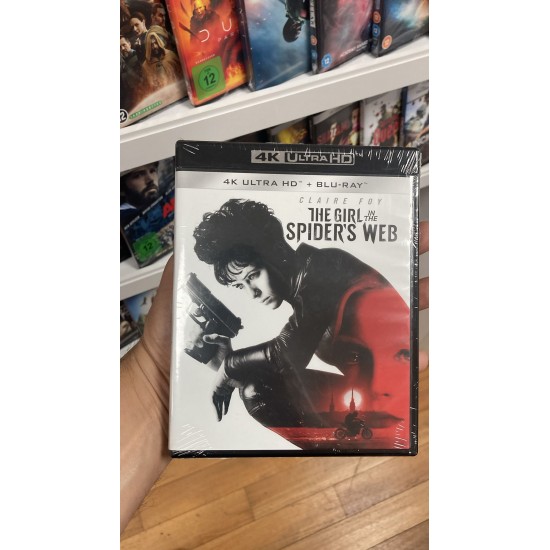 THE GIRL IN THE SPIDER'S WEB 4K UHD + BLU RAY THE GIRL IN THE SPIDER'S WEB 4K UHD + BLU RAY