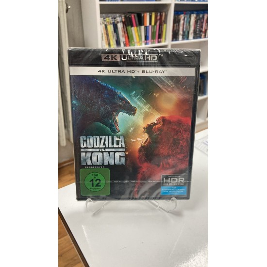 GODZILLA VS. KONG 4K UHD + BLU RAY GODZILLA VS. KONG 4K UHD + BLU RAY
