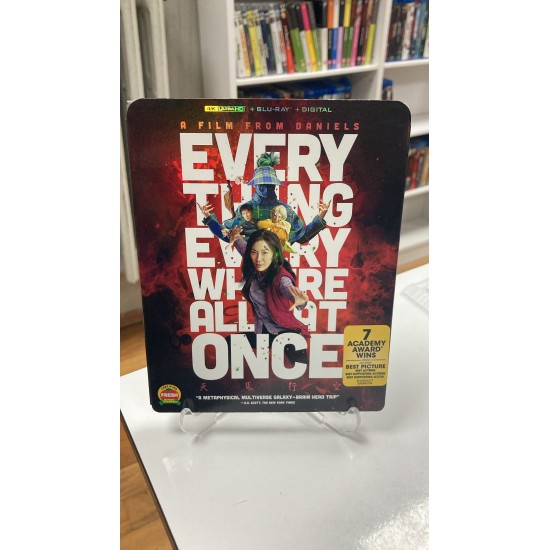 HER ŞEY HER YERDE AYNI ANDA - EVERYTHING EVERYWHERE ALL AT ONCE 4K UHD + BLU RAY HER ŞEY HER YERDE AYNI ANDA - EVERYTHING EVERYWHERE ALL AT ONCE 4K UHD + BLU RAY