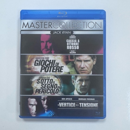 JACK RYAN COLLECTION BLU RAY BOX SET ( 4 FILM ) JACK RYAN COLLECTION BLU RAY BOX SET ( 4 FILM )