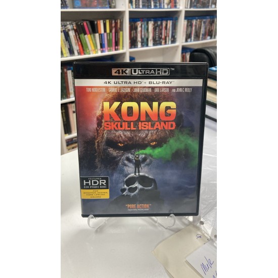 KONG SKULL ISLAND 4K UHD + BLU RAY KONG SKULL ISLAND 4K UHD + BLU RAY