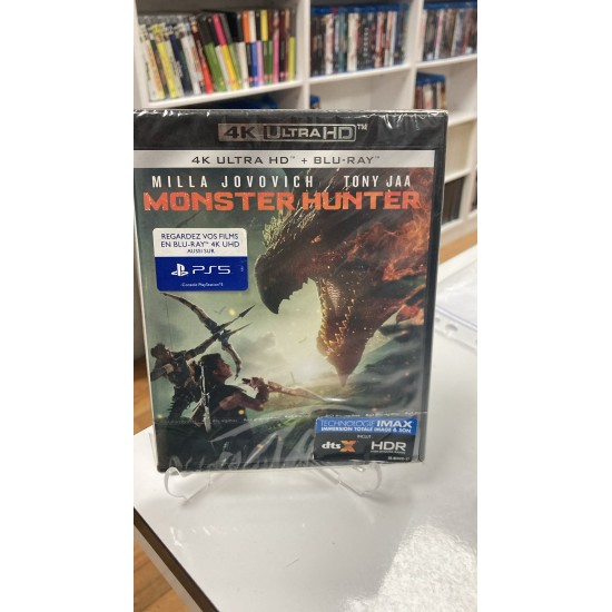 MONSTER HUNTER 4K UHD + BLU RAY MONSTER HUNTER 4K UHD + BLU RAY