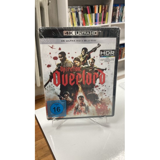OVERLORD OPERASYONU 4K UHD + BLU RAY OVERLORD OPERASYONU 4K UHD + BLU RAY