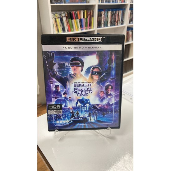READY PLAYER ONE - BAŞLAT 4K UHD + BLU RAY READY PLAYER ONE - BAŞLAT 4K UHD + BLU RAY