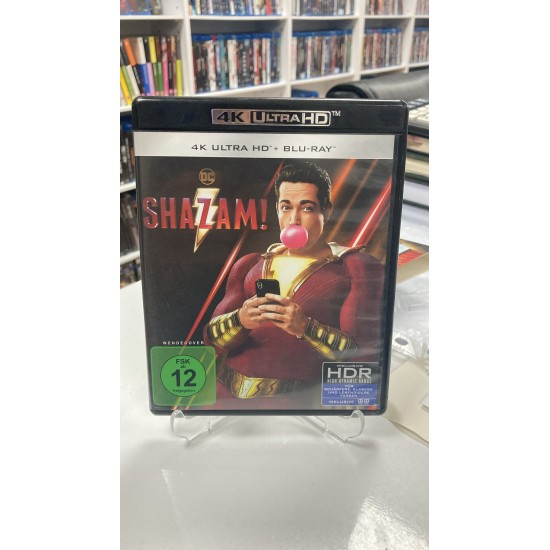 SHAZAM : 6.GÜÇ 4K UHD + BLU RAY SHAZAM : 6.GÜÇ 4K UHD + BLU RAY
