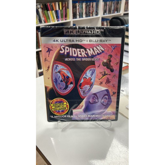 SPIDER MAN : ACROSS THE SPIDER VERSE 4K UHD + BLU RAY