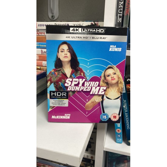THE SPY WHO DUMPED ME - BENİ SATAN CASUS 4K UHD + BLU RAY THE SPY WHO DUMPED ME - BENİ SATAN CASUS 4K UHD + BLU RAY