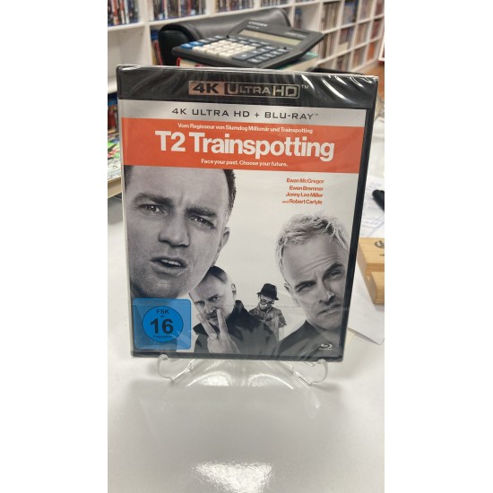 TRAINSPOTTING 2 4K UHD + BLU RAY TRAINSPOTTING 2 4K UHD + BLU RAY