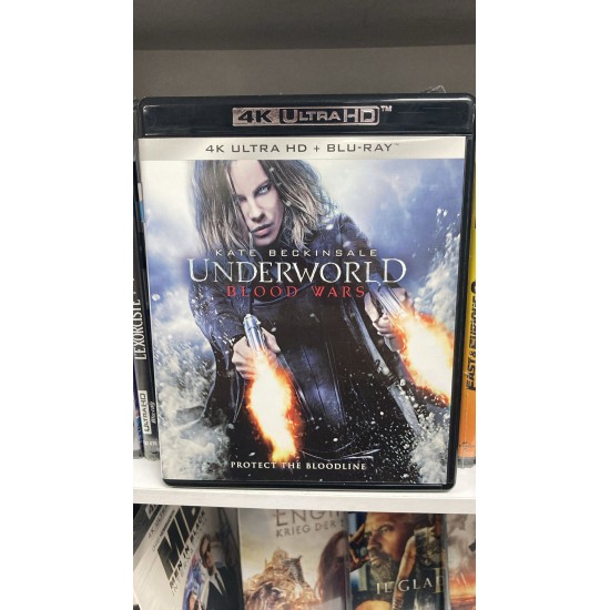 UNDERWORLD : BLOOD WARS 4K UHD + BLU RAY UNDERWORLD : BLOOD WARS 4K UHD + BLU RAY