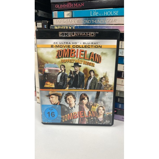 ZOMBIELAND - ZOMBIELAND : DOUBLE TAP 2 FİLM 4K UHD + BLU RAY SET ( 4 DİSK ) ZOMBIELAND - ZOMBIELAND : DOUBLE TAP 2 FİLM 4K UHD + BLU RAY SET ( 4 DİSK )