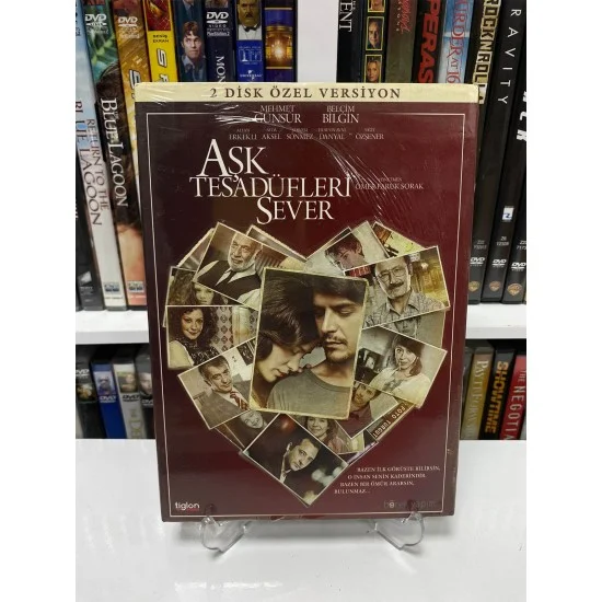 AŞK TESADÜFLERİ SEVER DVD 2 DİSK AŞK TESADÜFLERİ SEVER DVD 2 DİSK