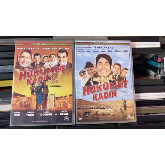 HÜKÜMET KADIN 1-2 DVD HÜKÜMET KADIN 1-2 DVD