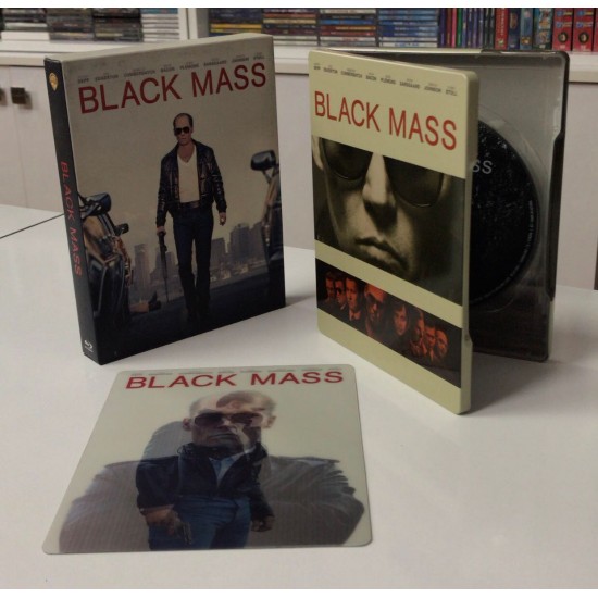 BLACK MASS FILMARENA LIMITED EDITION STEELBOOK BLU RAY